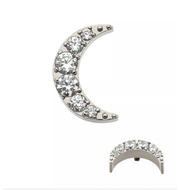 Embout Lune avec Diamant threaded Titanium