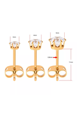 Boucle d'oreille Gold Titanium