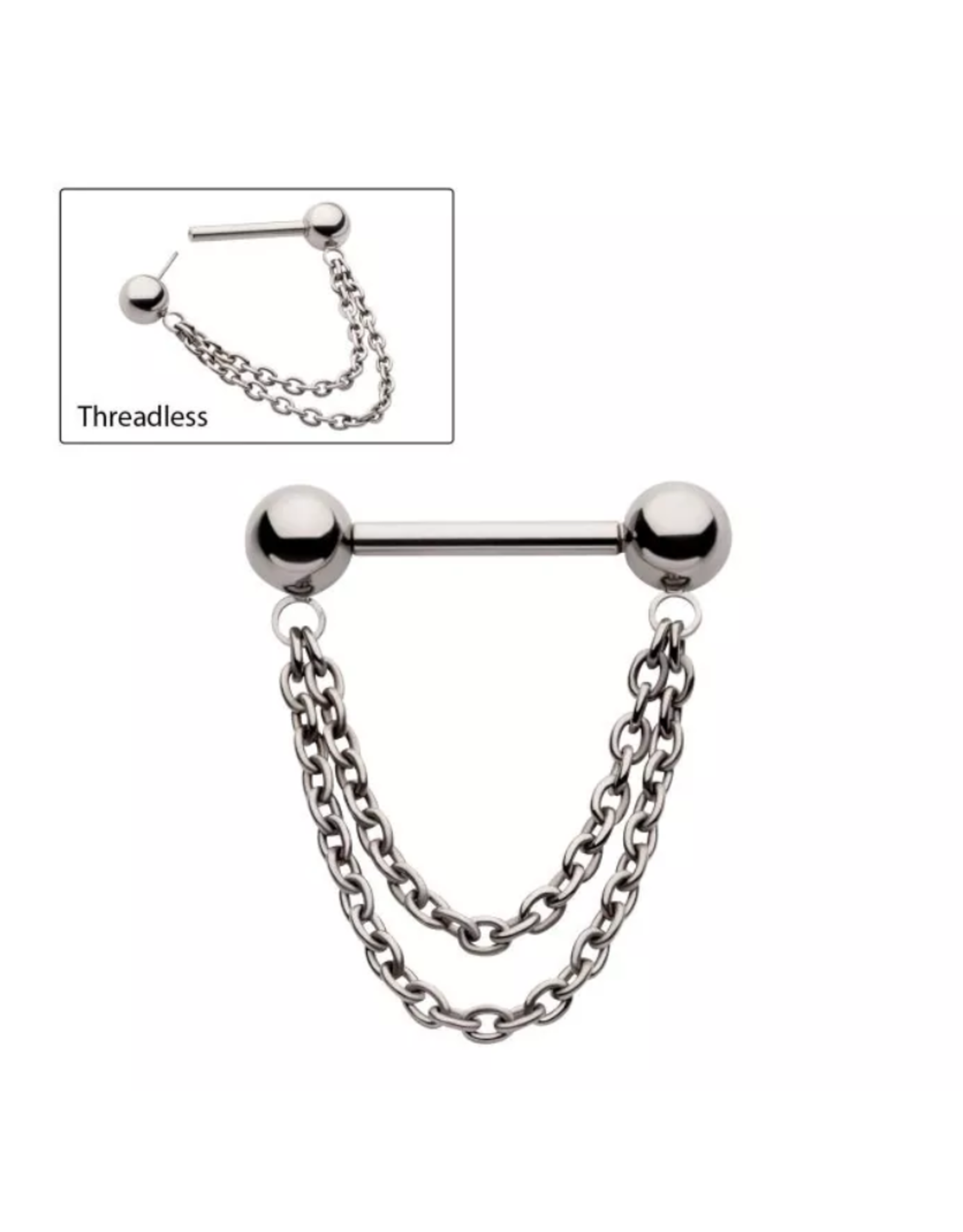 Barbell avec chaine