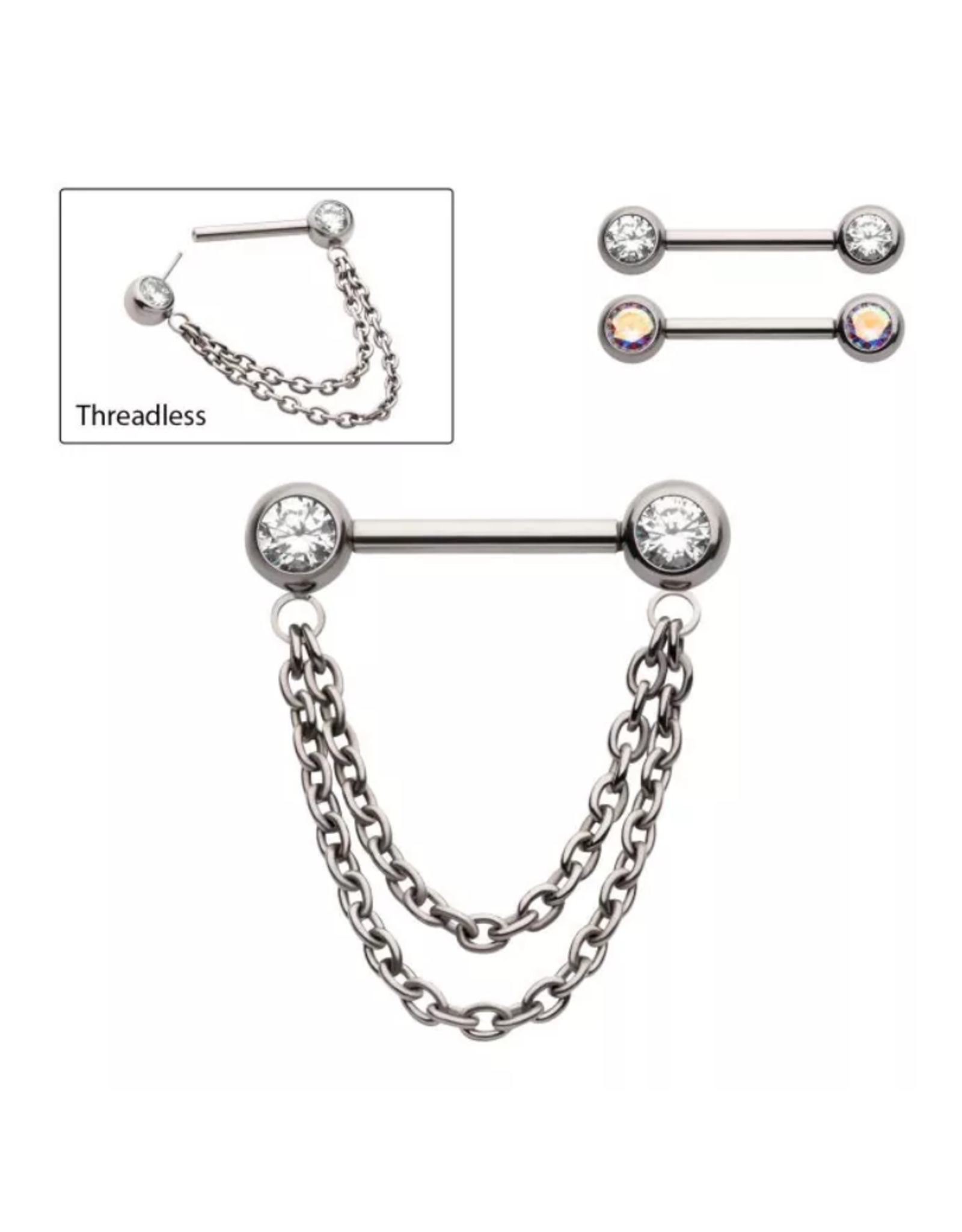 Barbell avec chaine