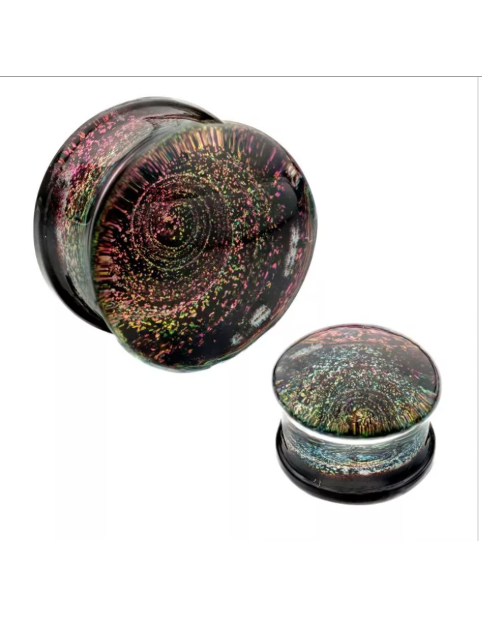 Plug en Verre Galaxie