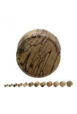 Wood Plug Bois pâle Marbré