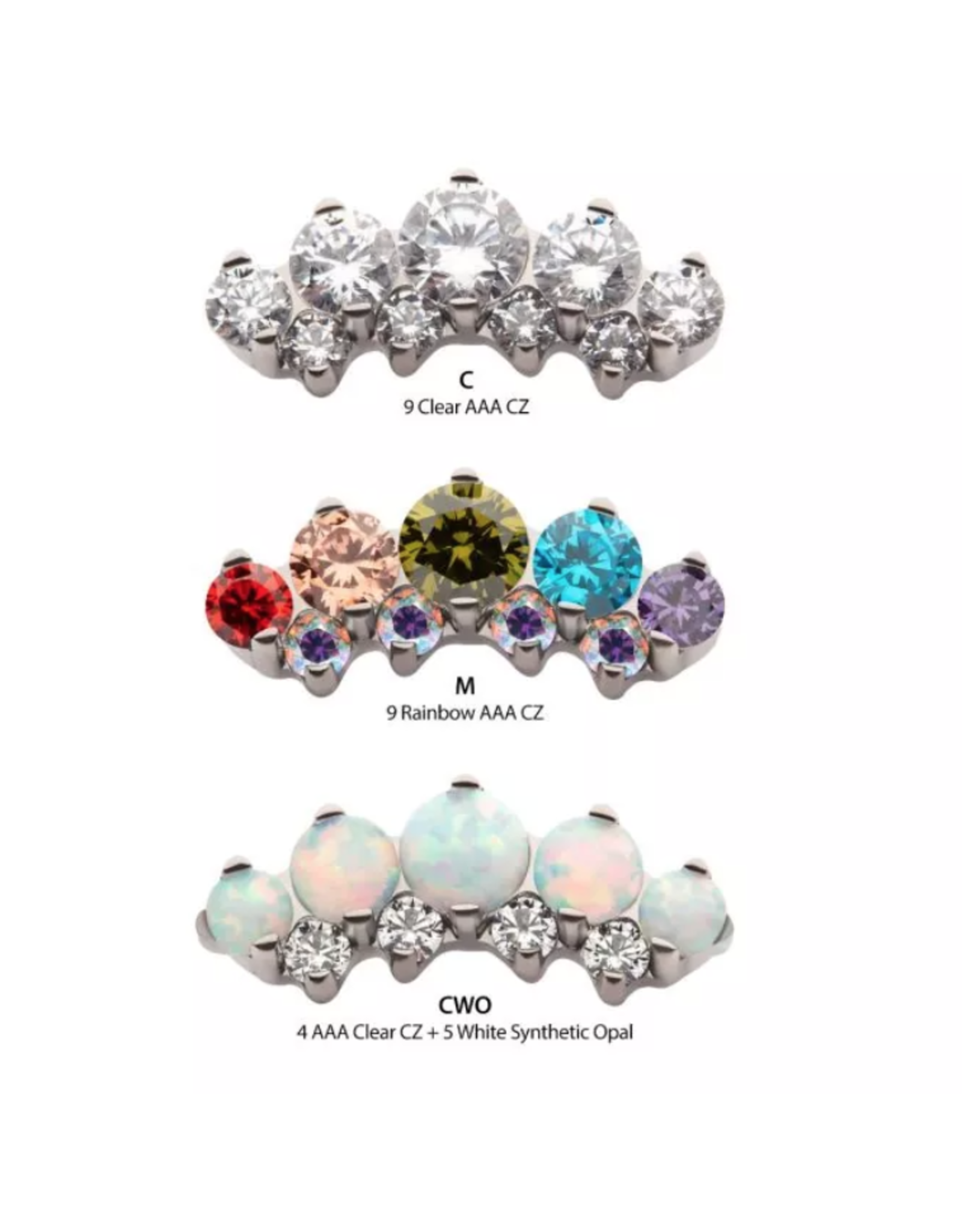 Embout Threaded Titanium Couronne