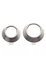Clicker Septum Titanium 4 rangées