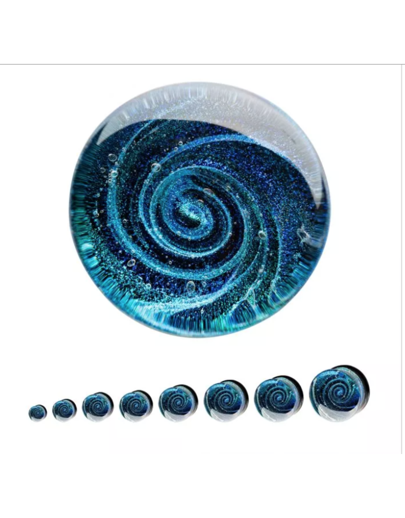 Plug en Verre Galaxie