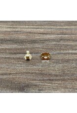 Gold Papillon pour boucle d'oreille 14K l'unité