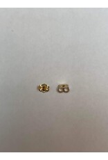 Gold Papillon pour boucle d'oreille 14K l'unité