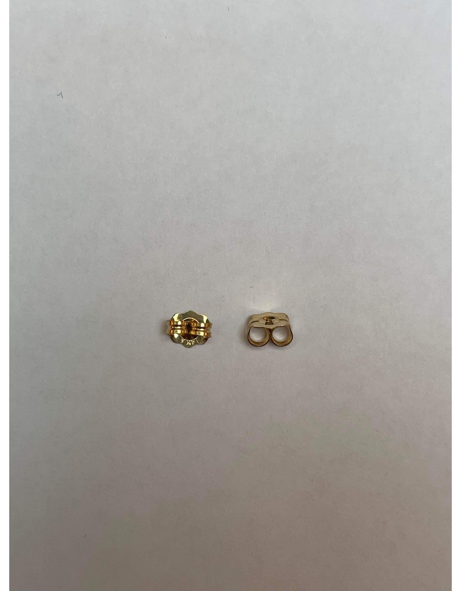 Gold Papillon pour boucle d'oreille 14K l'unité
