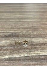 Gold Papillon pour boucle d'oreille 14K l'unité