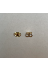 Gold Papillon pour boucle d'oreille 14K l'unité
