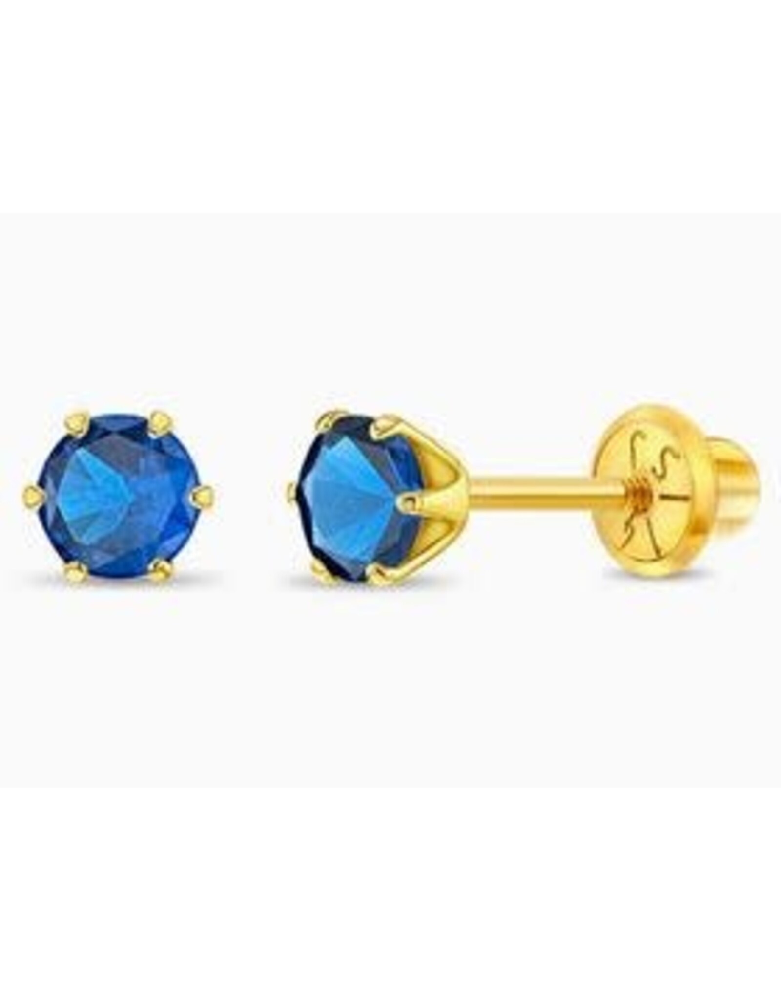 Or 14K Boucle d'oreille vissée Or 14K