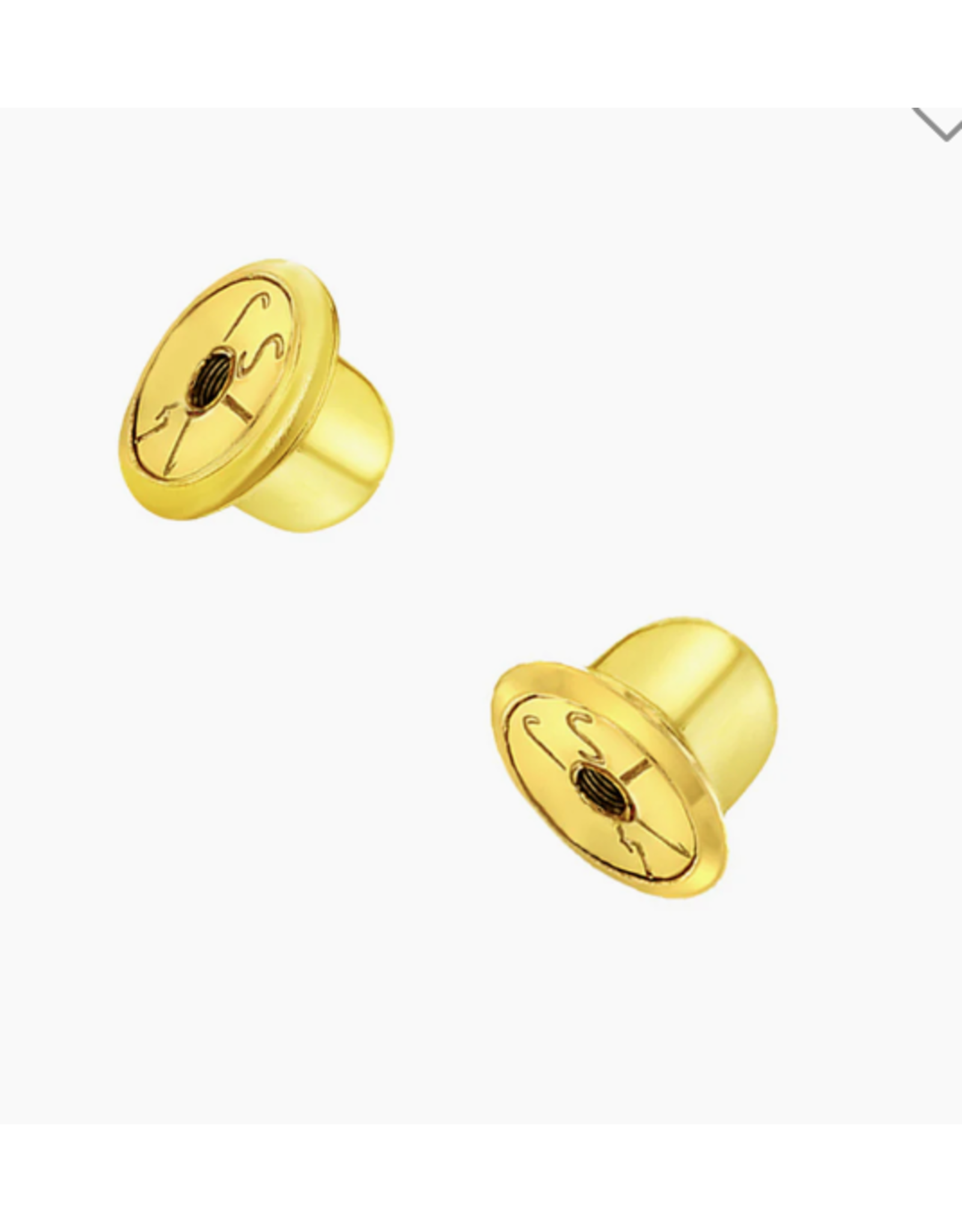 Or 14K Papillons vissés en paire Or 14K
