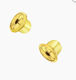 Or 14K Papillons vissés en paire Or 14K
