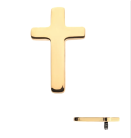 Embout Threaded Titanium Croix Gold