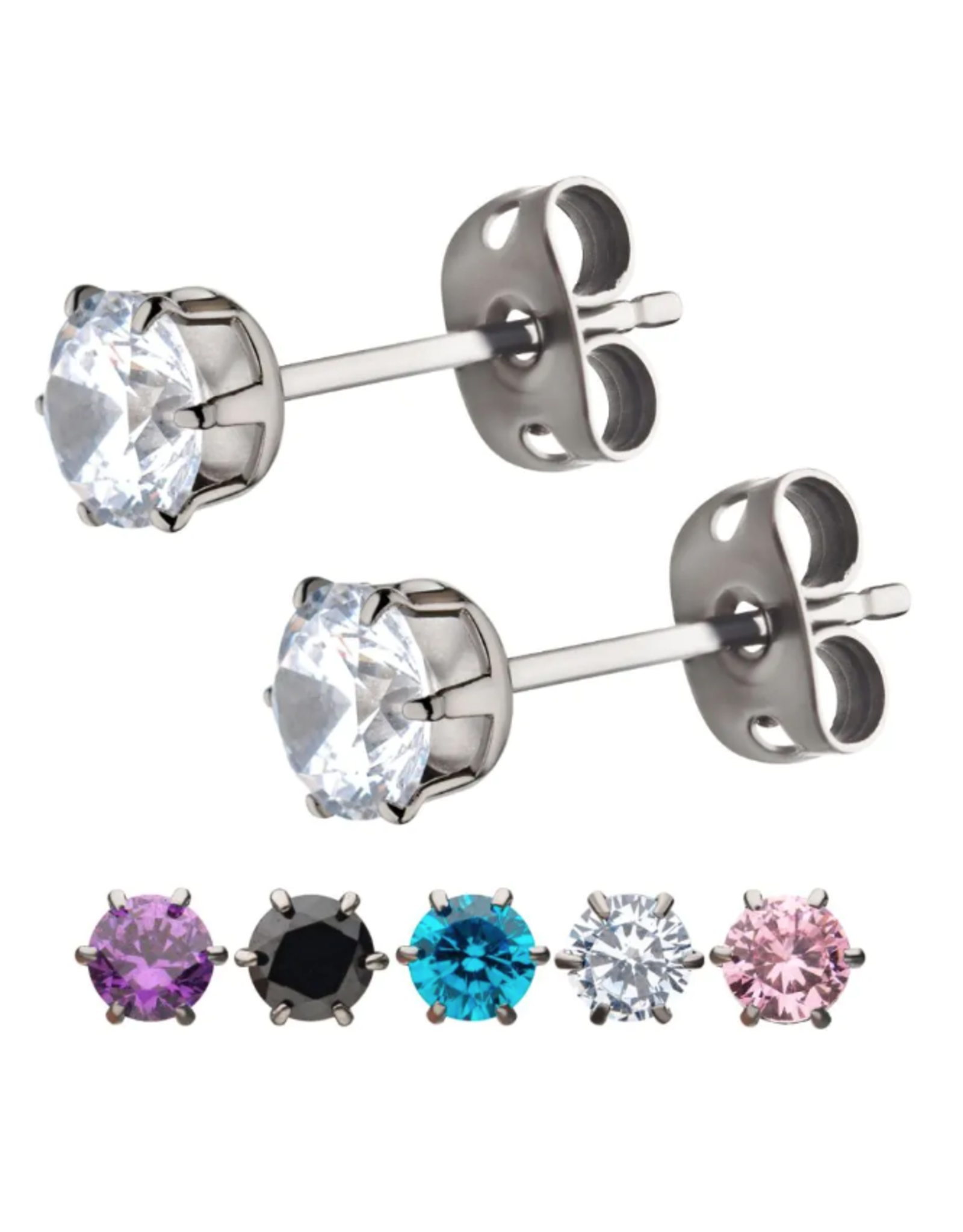 Boucle d'oreille Titanium