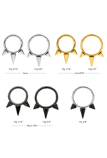 Stainless Anneau Clickers Spike