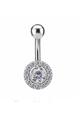 Stainless Nombril Heritage Premium, CZ, 14ga/10mm