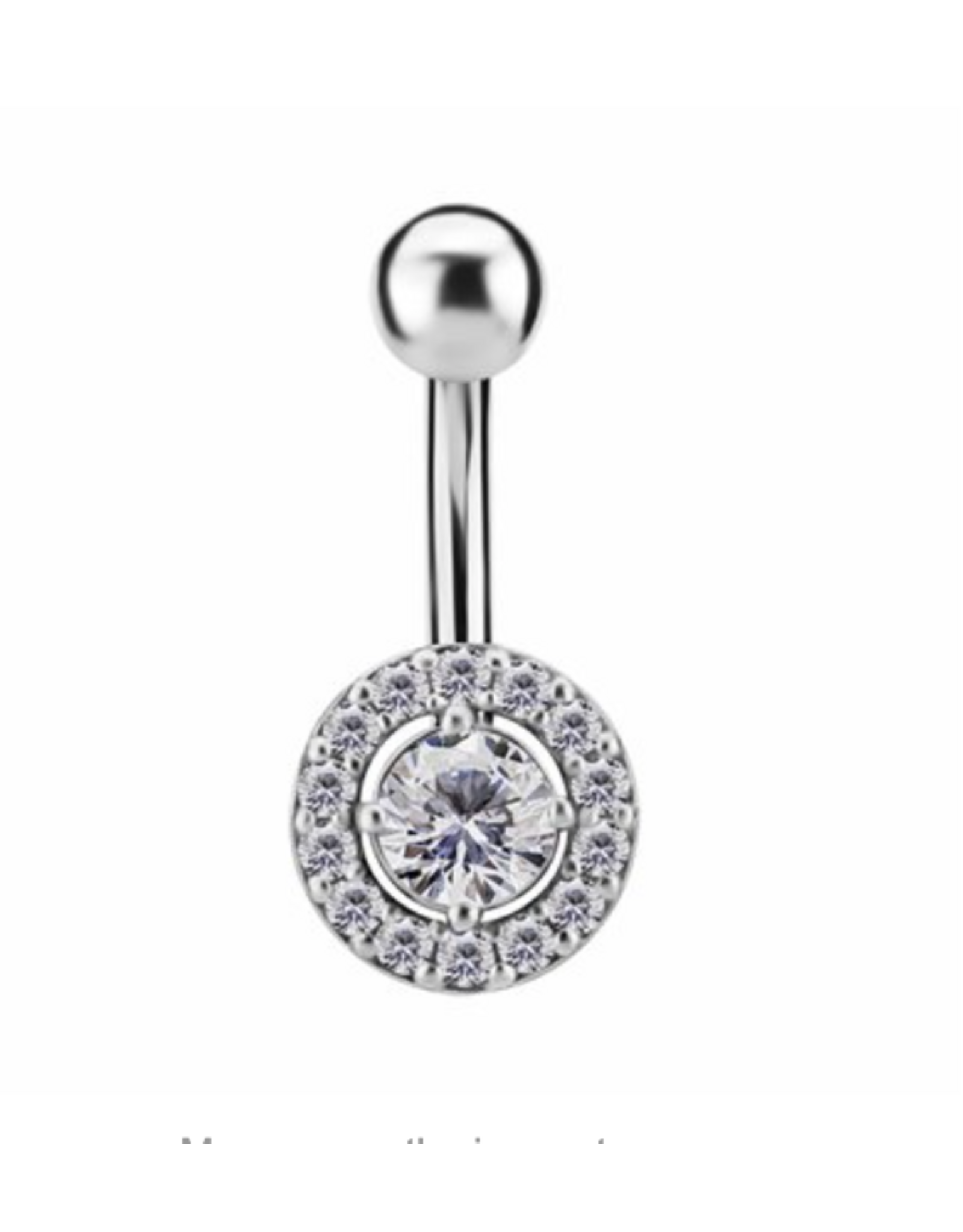 Stainless Nombril Heritage Premium, CZ, 14ga/10mm