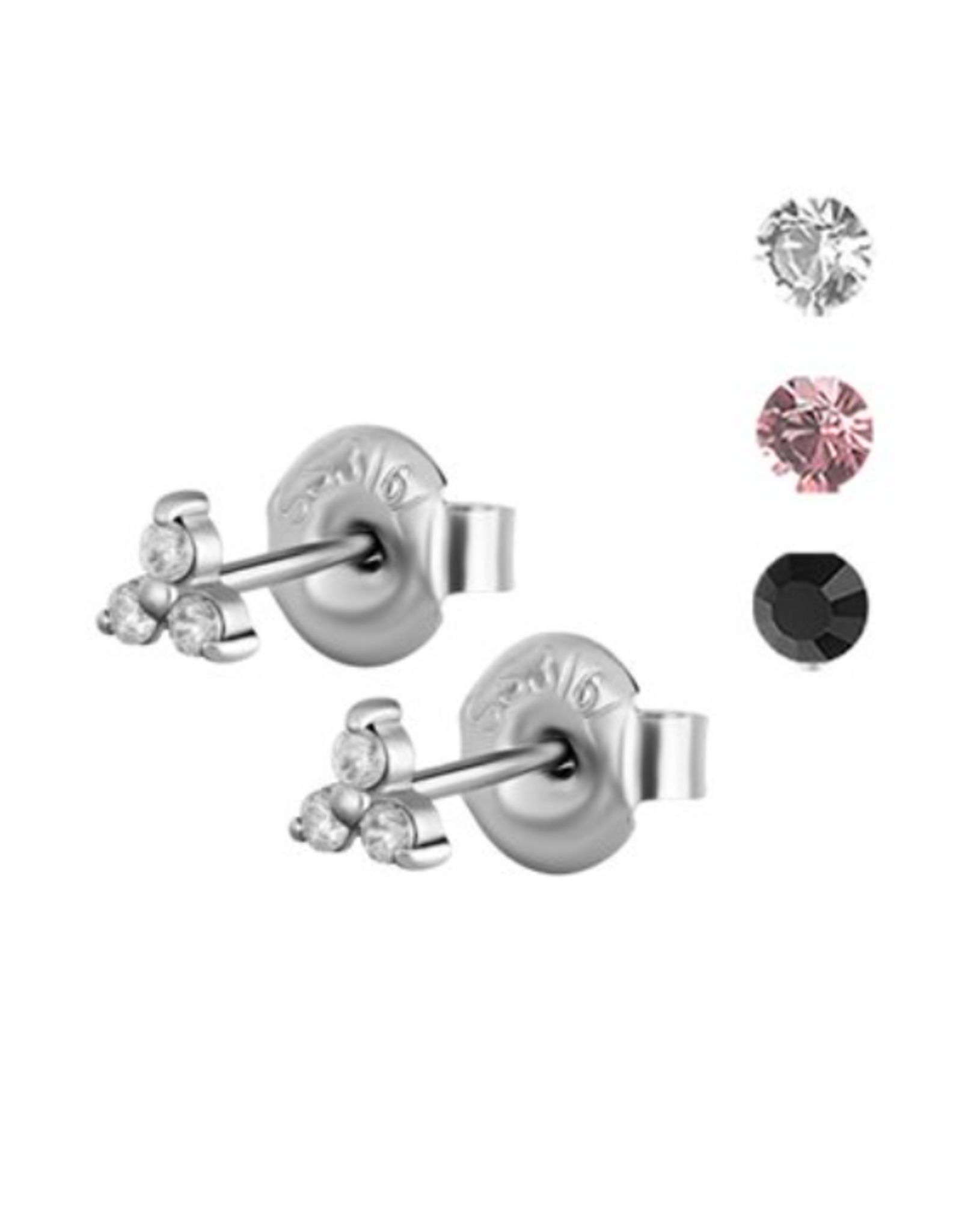 Stainless Boucle d'oreille Trinity