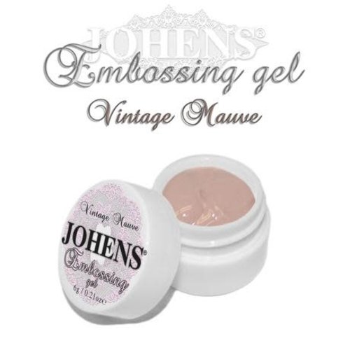 Johens Embossing Gel Vintage Mauve Johens Embossing Gel Vintage Mauve