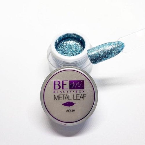 Bemi Beauty Box Metal Leaf Gel Aqua Bemi Beauty Box Metal Leaf Gel Aqua