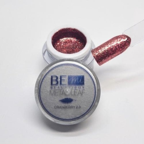 Bemi Beauty Box Metal Leaf Gel Cranberry 2.0