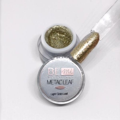 Bemi Beauty Box Metal Leaf Gel Light Gold