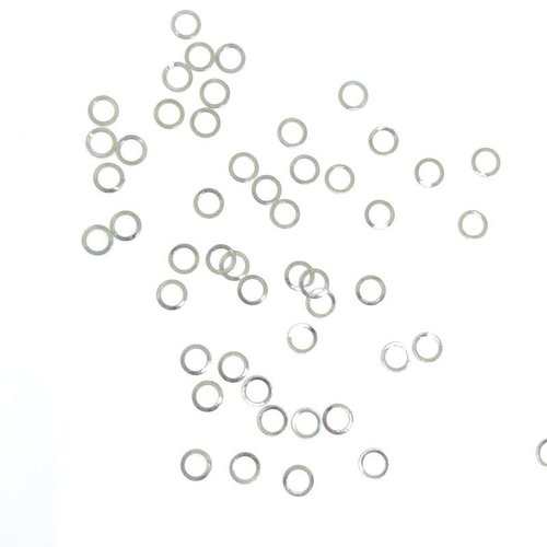 Bemi Beauty Box Ring Studs Silver 4MM Bemi Beauty Box Ring Studs Silver 4MM