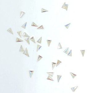 Bemi Beauty Box Triangle Studs Silver 3MM