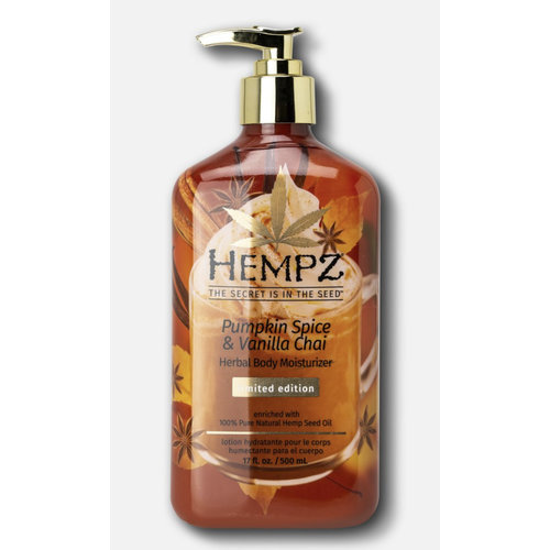 Hempz Hempz Hand Lotion 500ml Bottle Pumpkin Spice & Vanilla Chia Hempz Hempz Hand Lotion 500ml Bottle Pumpkin Spice & Vanilla Chia