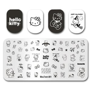 Nail Art Character Stamping Plate 001