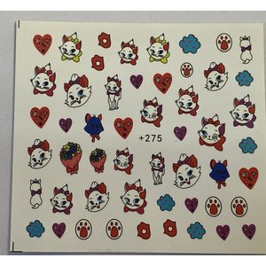 Nail Art Character & Anime Stickers 275