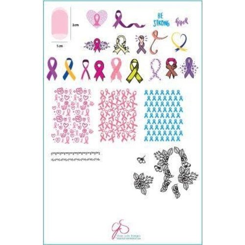 Clear Jelly Stamper Canada Steel Stamping Plate (14cm x 9cm) CJS-125 All For A Cause Clear Jelly Stamper Canada Steel Stamping Plate (14cm x 9cm) CJS-125 All For A Cause