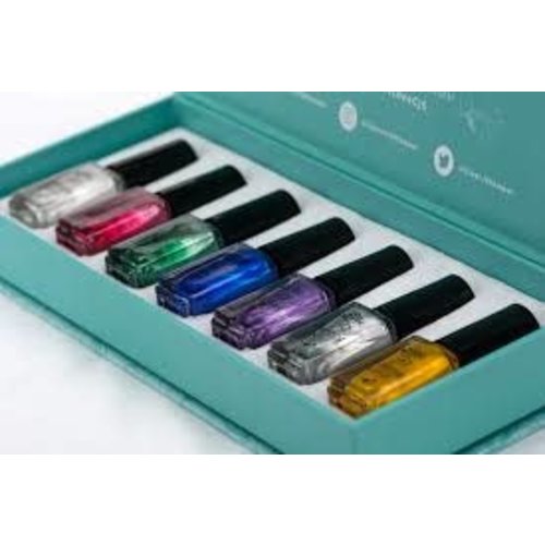 Clear Jelly Stamper Canada Small Polish Kit (7 Colors) Christmas Glitz Clear Jelly Stamper Canada Small Polish Kit (7 Colors) Christmas Glitz