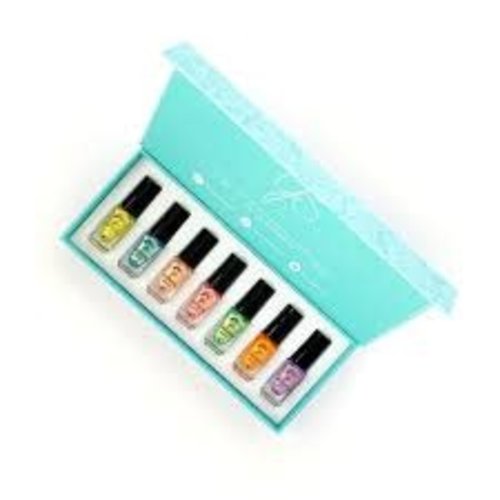 Clear Jelly Stamper Canada Small Polish Kit (7 Colors) The Candy Shop Clear Jelly Stamper Canada Small Polish Kit (7 Colors) The Candy Shop