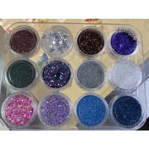 Glitter Bar Winter Wonderland 12 Glitter Assortment Tray Glitter Bar Winter Wonderland 12 Glitter Assortment Tray