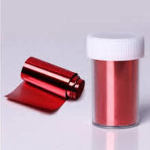 Atlantic Nail Supply red foil roll