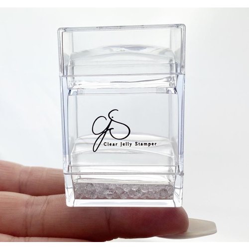 Clear Jelly Stamper Canada Stamper Bling - Cubed