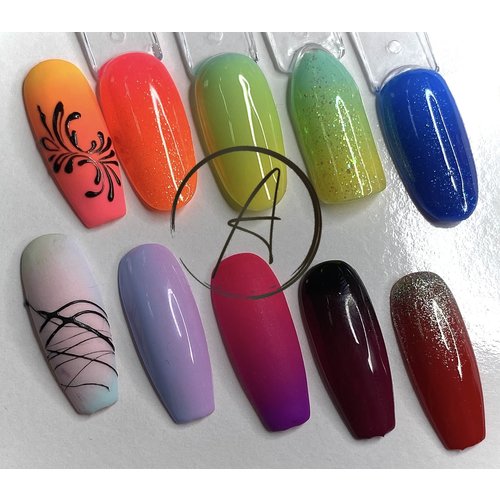 Atlantic Nail Supply Easy Ombre Paints & Polish Course Atlantic Nail Supply Easy Ombre Paints & Polish Course