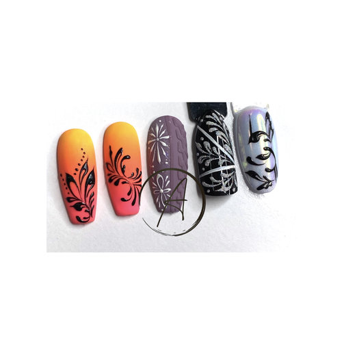 Atlantic Nail Supply Swirls & Fine Lines Course Atlantic Nail Supply Swirls & Fine Lines Course