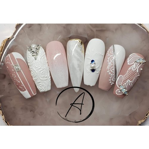 Atlantic Nail Supply Bridal Nail Art Course Atlantic Nail Supply Bridal Nail Art Course