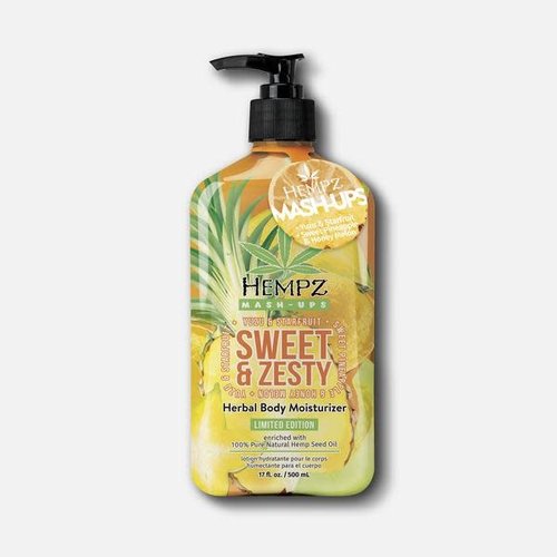 Hempz Hempz Hand Lotion 500ml Bottle Sweet & Zesty Moisturizer (Limited Edition) Hempz Hempz Hand Lotion 500ml Bottle Sweet & Zesty Moisturizer (Limited Edition)