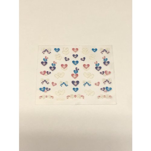 Nail Art Heart stickers HSC007