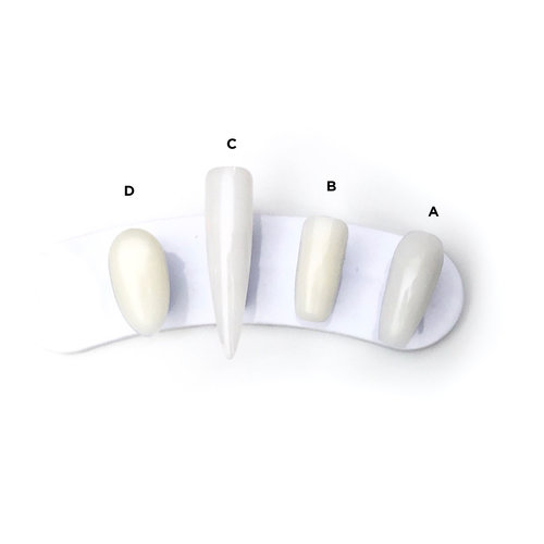 Clear Jelly Stamper Canada CJS Practice/ Demo Tip Replacements Short Coffin Style B Clear Jelly Stamper Canada CJS Practice/ Demo Tip Replacements Short Coffin Style B