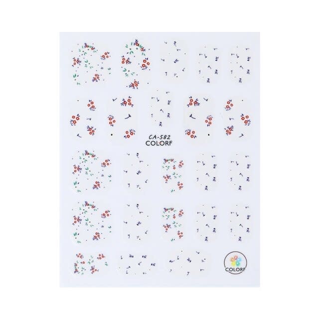 Nail Art Flower stickers CA582 Atlantic Nail Supply