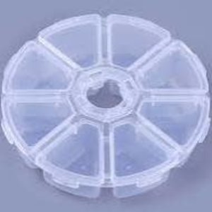 Atlantic Nail Supply Crystal 8 compartment wheel