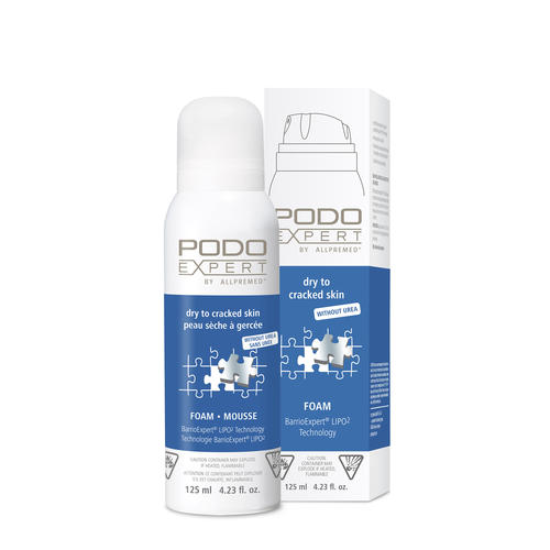 Allpremed Dry to Cracked Skin Foam (Without Urea) 125ml Allpremed Dry to Cracked Skin Foam (Without Urea) 125ml