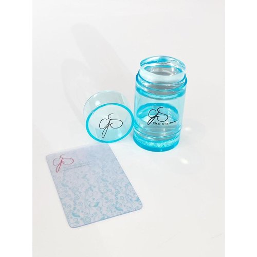 Clear Jelly Stamper Canada Baby Bling Stamper - Teal