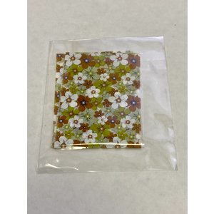 Nail Art Flower Foil Sheet (#16)
