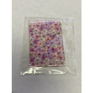 Nail Art Flower Foil Sheet (#17)
